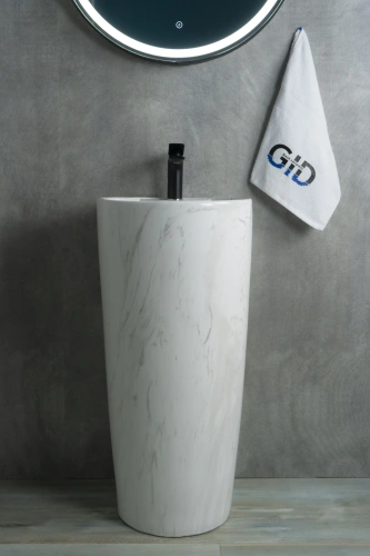 Раковина керамическая Gid Autonomo 81115 40х40 напольная цвет многоцветный 1 отверстие под смеситель - фото 4