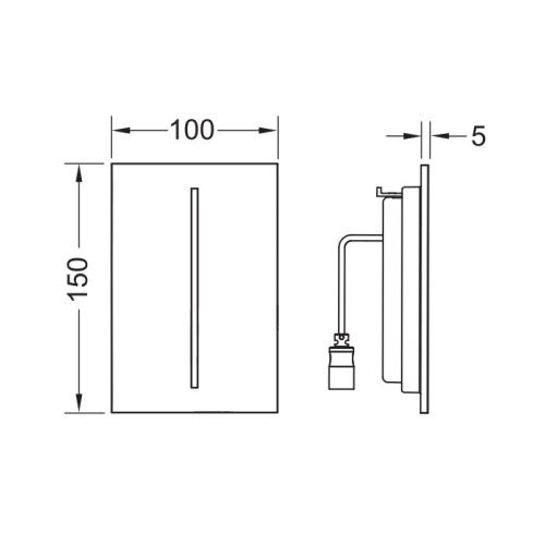 Лицевая панель Tece TECEfilo 9242084 - фото 2