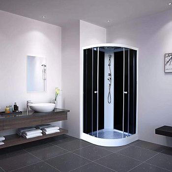 Душевая кабина Parly Classic EC1031 100х100 четверть круга с крышей ориентация универсальная