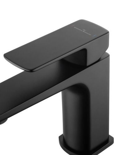 Смеситель Wonzon & Woghand Edge WW-88139003-MB на раковину черный - фото 4