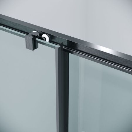 Душевая дверь Grossman Cosmo 100.K33.02.110.42.00 110х195 стекло прозрачное профиль графит