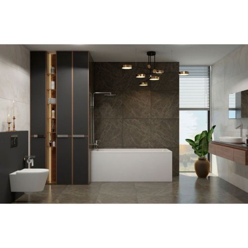 Ванна акриловая Lavinia Boho Rock 37070050 150х75 встраиваемая прямоугольная без каркаса - фото 5