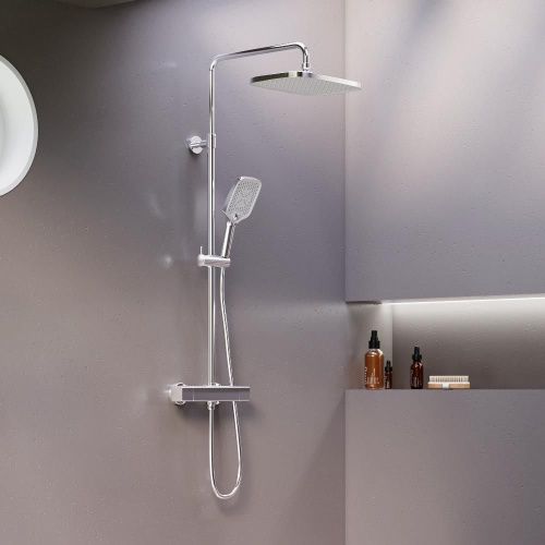 Душевая стойка Damixa Gala 953800000 настенная цвет хром - фото 4