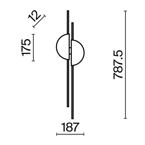 Бра Maytoni Skyline MOD179WL-L22W4K - фото 5