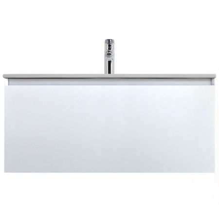 Тумба под раковину Art&Max Latina AM-Latina-1000-1C-SO-BM 100х50 подвесная цвет белый