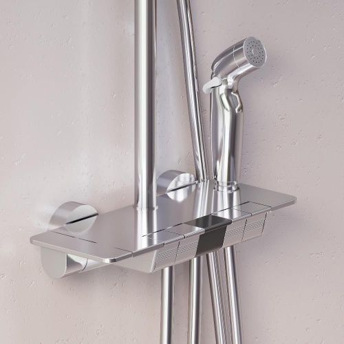 Душевая стойка Damixa Gala 953770000 настенная цвет хром - фото 5