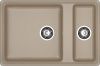 Кухонная мойка Granfest Level LV-760K песочный 75х50 цвет бежевый поверхность матовая