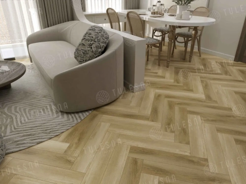 SPC ламинат Tulesna Art Parquet 1005-6 Grazioso толщина 0.4 см 43 класс 600х125 - фото 5