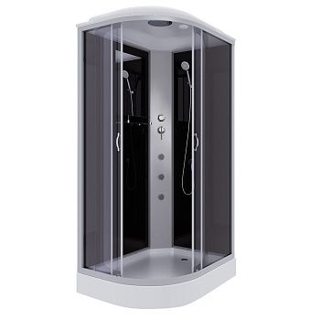 Душевая кабина Niagara Classic 35121433RG 120х80 асимметричная с крышей ориентация правая