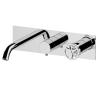 Смеситель для ванны Remer Chrono CH54D3 встраиваемый в стену хром