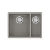 Кухонная мойка LeMark Sinara 550.2-u 9910081 55х40 цвет серый поверхность матовая