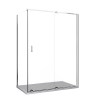 Душевой уголок Cerutti SPA PREMIATA 120-8 120х90 стекло прозрачное профиль хром без поддона