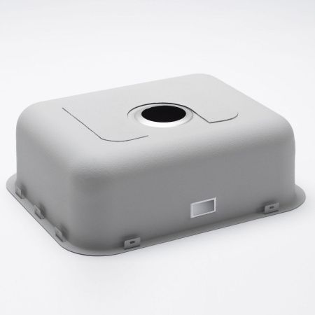 Кухонная мойка Grandex Aqua SELECT 54 200336 55х45 цвет серый поверхность матовая