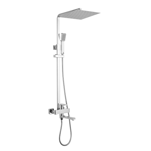 Душевая стойка Fashun A2415 настенная цвет хром - фото 2