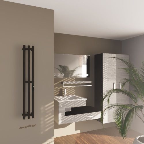 Полотенцесушитель электрический Altasan Арго Арго12017ЧМ 15х120 черный - фото 2