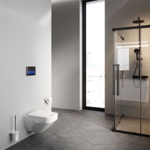 Унитаз подвесной Am.Pm Inspire V2.0 C50A1700SC белый с сиденьем микролифт безободковый каскадный смыв - фото 4