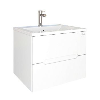 Тумба под раковину Onika Айленд 106114 60х50 подвесная цвет белый