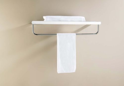 Полка в ванную комнату Aquatek ЛИРА AQ4415CR - фото 5