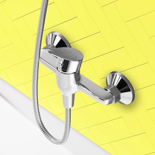 Смеситель для душа Dorff Norma D1020000 настенный хром - фото 3