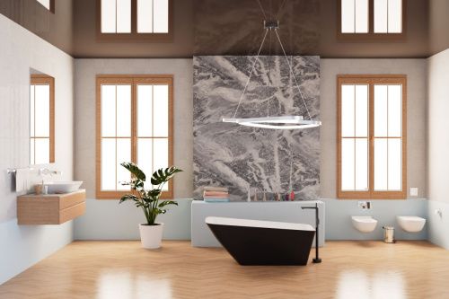 Ванна акриловая Frank 12518 170х80 отдельностоящая прямоугольная с ножками - фото 4