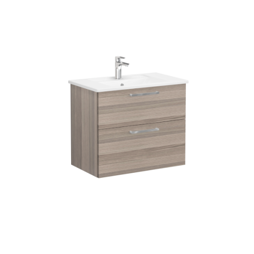 Тумба с раковиной Vitra Root 68288 80х50 подвесная цвет коричневый