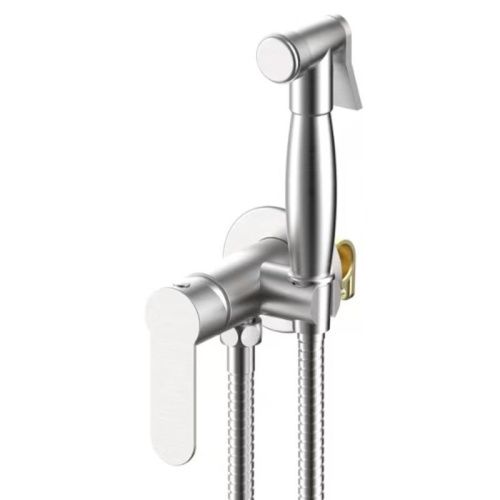 Гигиенический душ со смесителем Esko Orlando SMHOL серый - фото 2