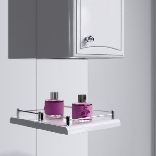 Тумба под раковину Aqwella Y BA0106K 60х40 напольная цвет белый - фото 3