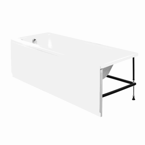 Ванна акриловая Veedi Mira 13217075 170х75 пристенная прямоугольная без каркаса - фото 2