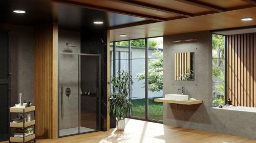 Душевая дверь Ravak X0PMD0C00Z1 110х195 стекло прозрачное профиль хром - фото 3