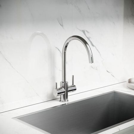 Смеситель для кухни Sancos Taper SC4012BN на мойку никель