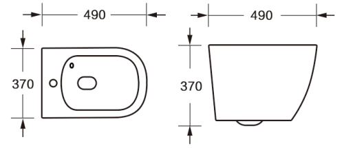 Унитаз подвесной MILLEAU MYL038MAWM VORTEX MYL038MAWM белый с сиденьем микролифт безободковый смыв торнадо - фото 2
