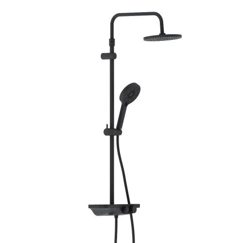 Душевая стойка Damixa Apollo 947730300 настенная цвет черный