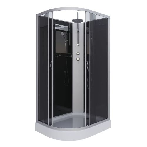 Душевая кабина Niagara Classic 35121433RBKT 120х80 асимметричная без крыши ориентация правая