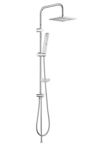 Душевая стойка Agger Fresh S001cr настенная цвет хром - фото 2