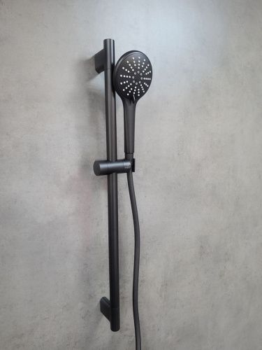 Душевой гарнитур AltroBagno Beni aggiuntivi AltroBagnoSS030304NeOp настенный черный - фото 3