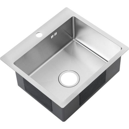 Кухонная мойка Melana ProfLine MLN-R5045H 50х45 цвет серый поверхность матовая