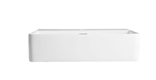 Раковина из сантехнического фарфора Orange B04-500w 50х40 накладная цвет белый - фото 5