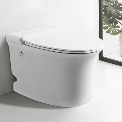 Унитаз приставной Cerutti SPA CT10200 белый с сиденьем микролифт безободковый импульсный смыв - фото 2