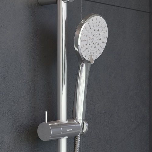 Душевой гарнитур Damixa Palace One 914100000 настенный хром/серый