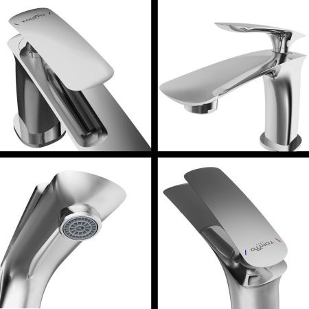 Смеситель Tokito FUJI TOK-FUJ-1011 на раковину хром