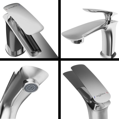 Смеситель Tokito FUJI TOK-FUJ-1011 на раковину хром - фото 2