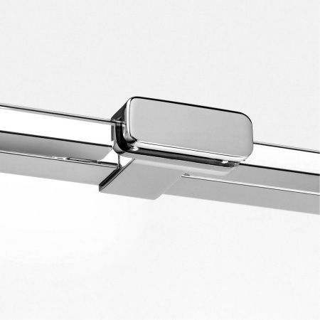 Душевая дверь New Trendy EVENTA L EXK-4452 90х200 стекло прозрачное профиль хром