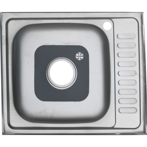 Кухонная мойка Melana 178t R (*10) 60х50 цвет хром поверхность полированная - фото 2