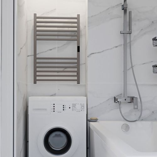 Полотенцесушитель электрический Indigo Attic LСLATCE80-50ABERt 55х80 бежевый - фото 4