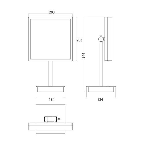 Косметическое зеркало Emco Kosmetikspiegel 1094 060 15 - фото 2