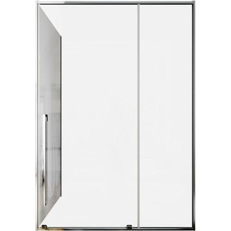 Душевой уголок Allen Brau Fantasy 3.11008.00 + 3.11011.00 140х80 стекло прозрачное профиль хром без поддона