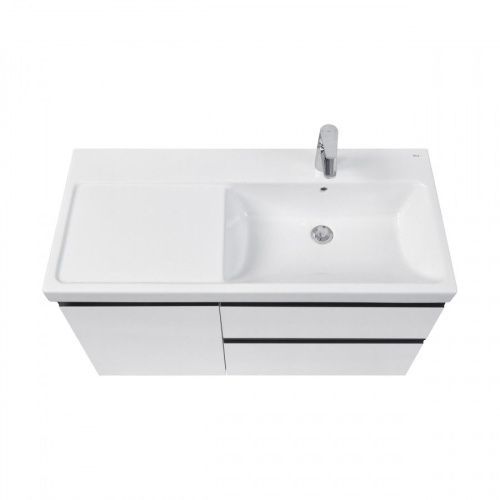 Тумба под раковину Roca Domi 7857627806 100х50 подвесная цвет белый - фото 2