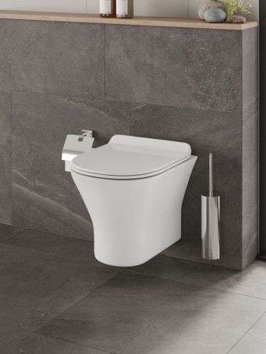 Комплект унитаз с инсталляцией и клавишей смыва Orange CI01-100W+APB288 - фото 5