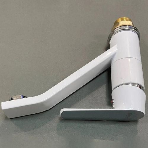 Смеситель для кухни Haiba HB804 HB45804-2 на мойку белый/хром - фото 3