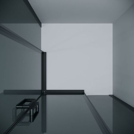 Душевой уголок Grossman Classic 300.K33.04.9090.21.10 90х90 стекло тонированное профиль черный без поддона